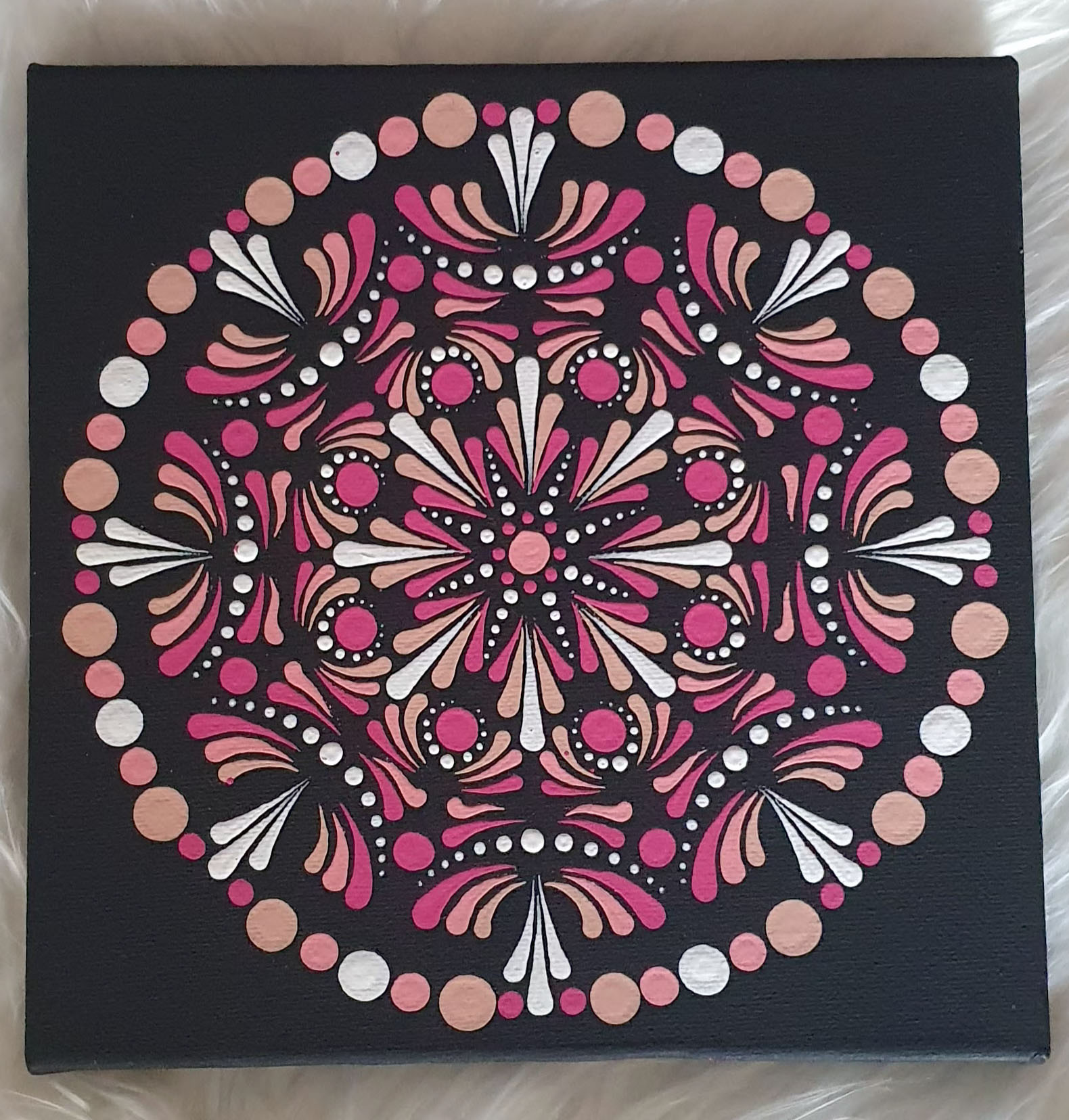 Boldogság Mandala 20cm
