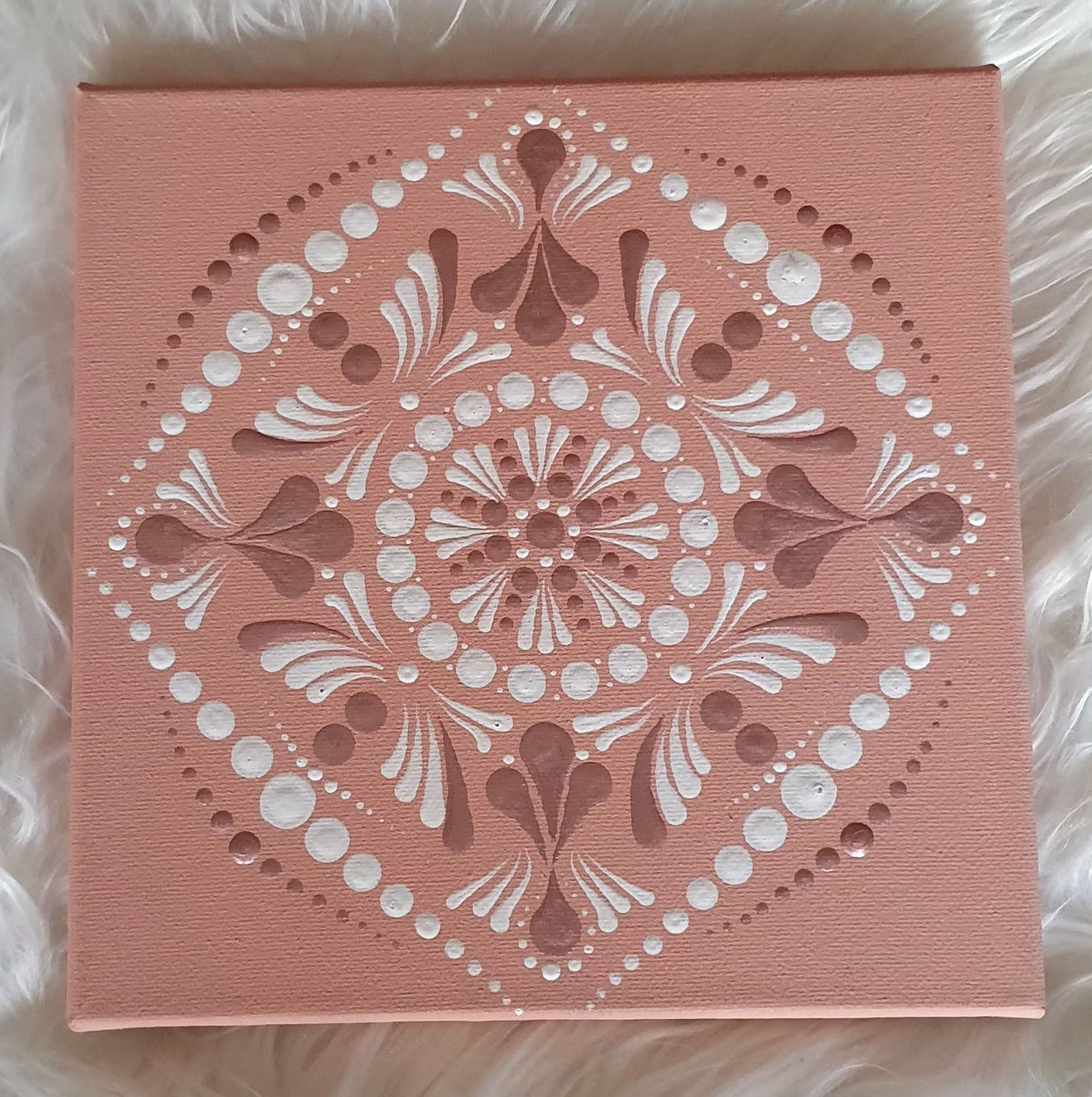 Barackvirág Mandala 20cm
