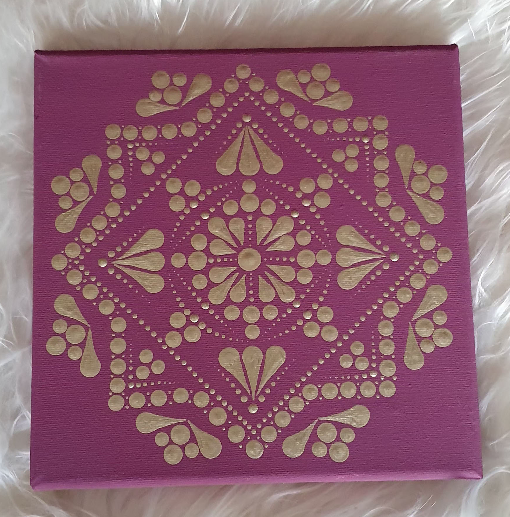 Kozmikus rózsa Mandala 20cm