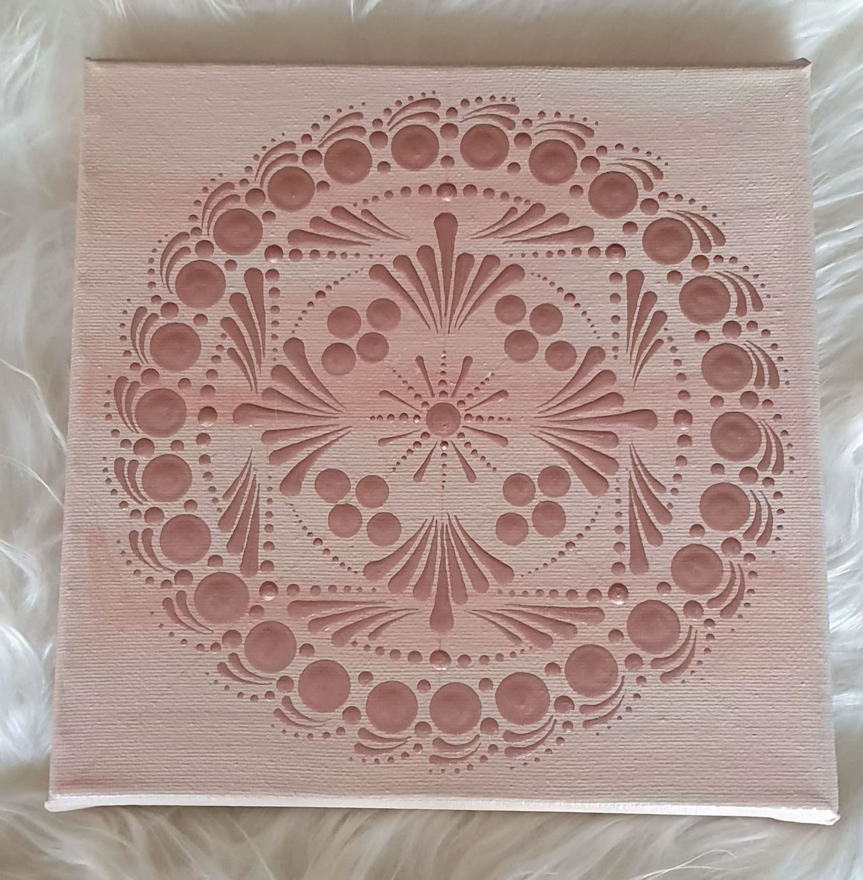 Mályva energia Mandala 20cm